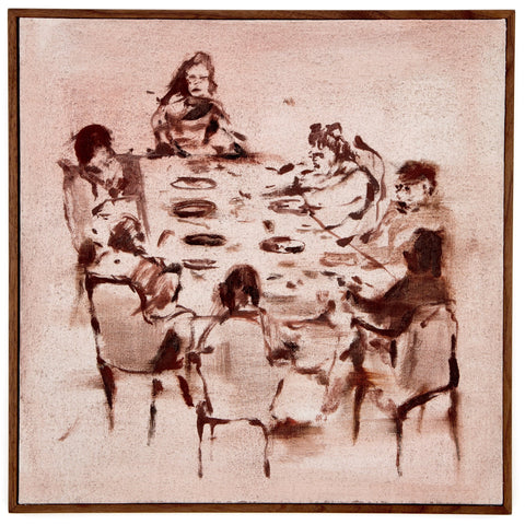 "Dinner Party" Oil Painting