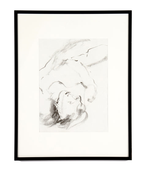 Nude Charcoal Drawing